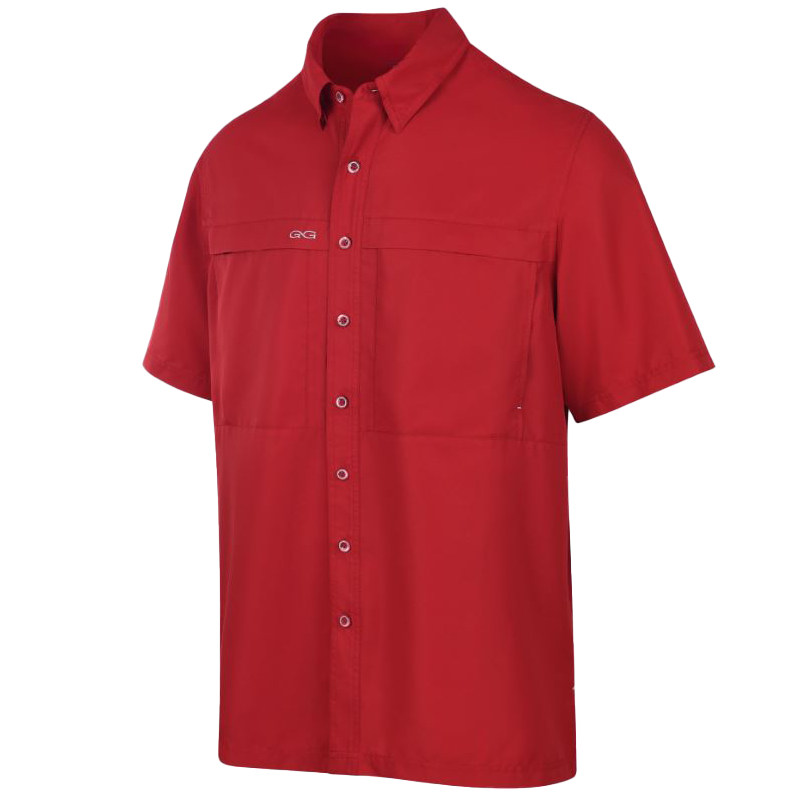 Gameguard Men's Red Microfiber Shirt - Big