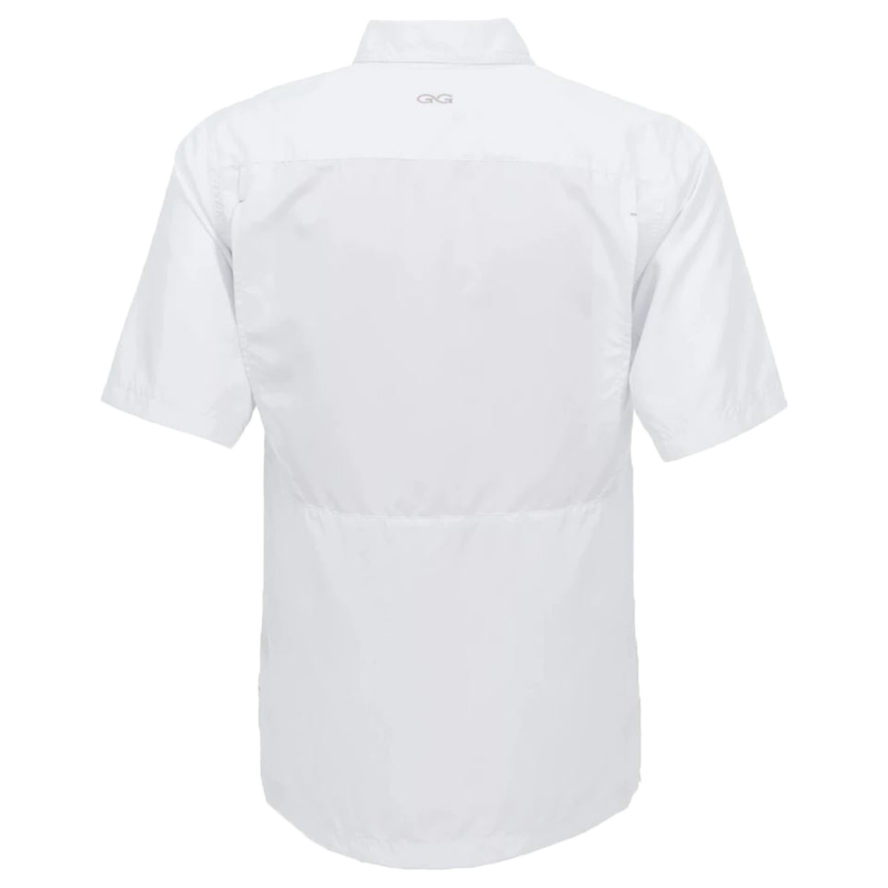 Gameguard Men's Microfiber White Short Sleeve Shirt - Extra Big