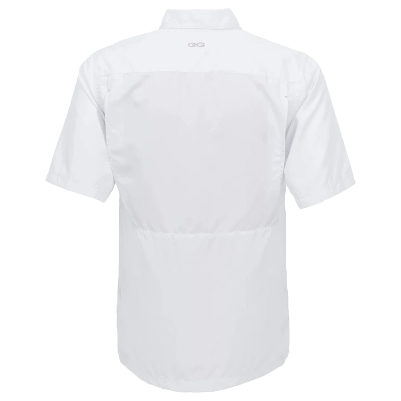 Gameguard Men's Microfiber White Short Sleeve Shirt - Big