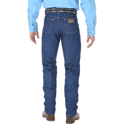 Wrangler Men's Original Fit Unwashed Jeans Big