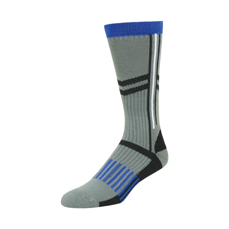 Hooey Men's Grey And Royal Blue Socks