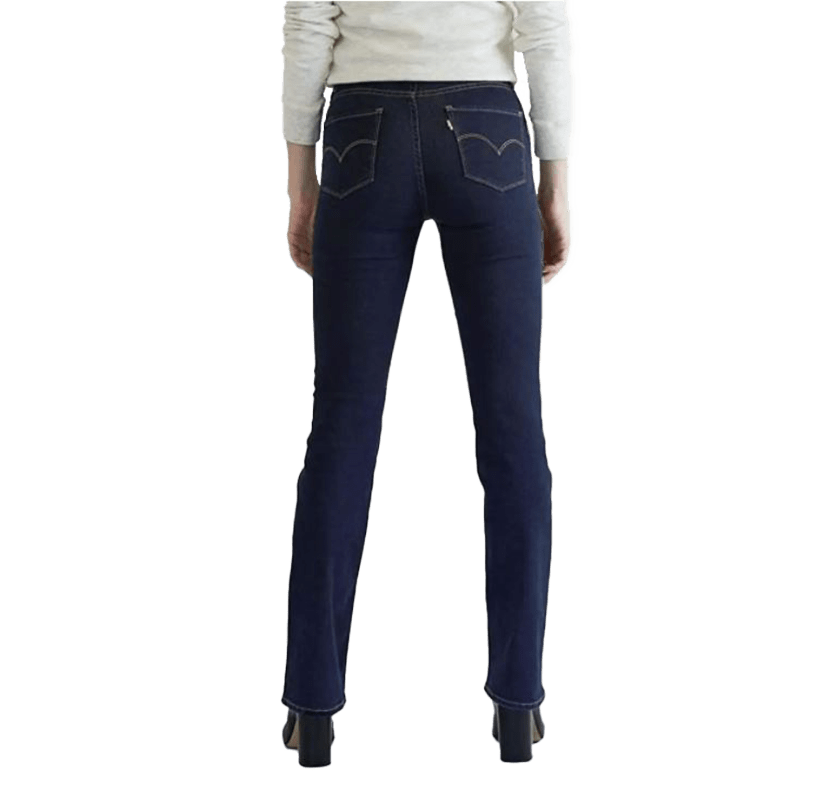 Levi Strauss Women's 725 High Rise Bootcut Blue Jeans