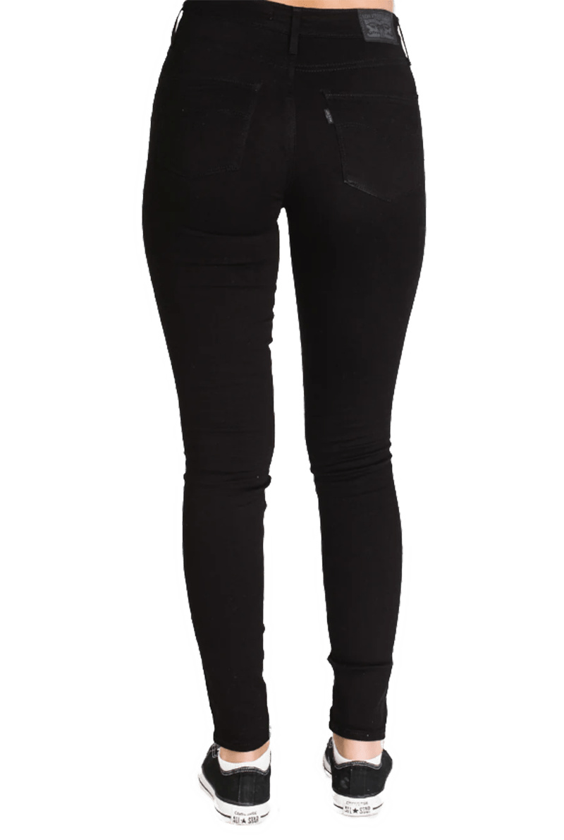 Levi's 721 High Rise Skinny Women’s Soft Black Jeans