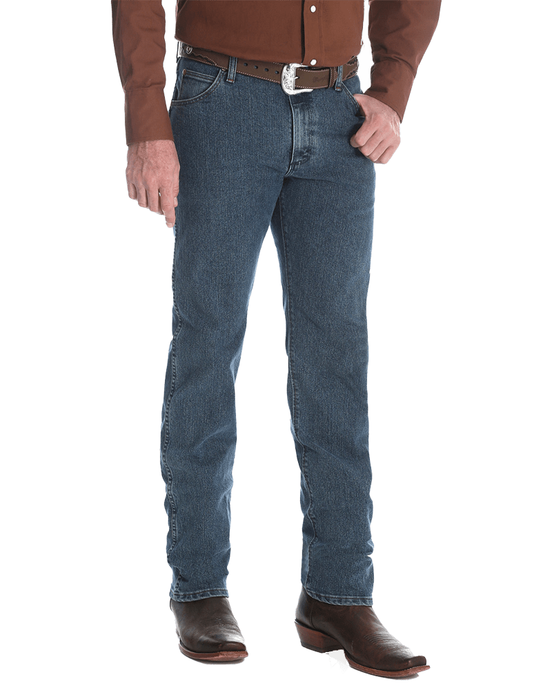 Men Ranch Jeans Wrangler Men’s Premium Cowboy Cut Jeans - Style, Western, Quality