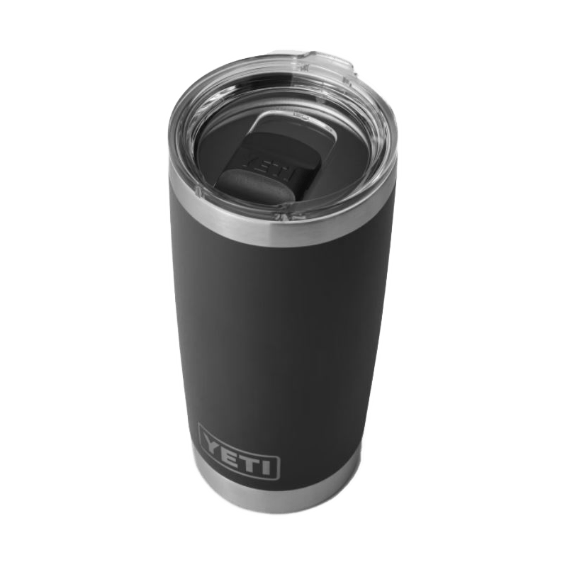 High-Quality Yeti Rambler 20 Oz Black Tumbler - Stylish & Efficient