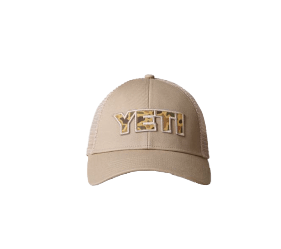 Yeti Brown Trucker Mesh Logo Patch Cap