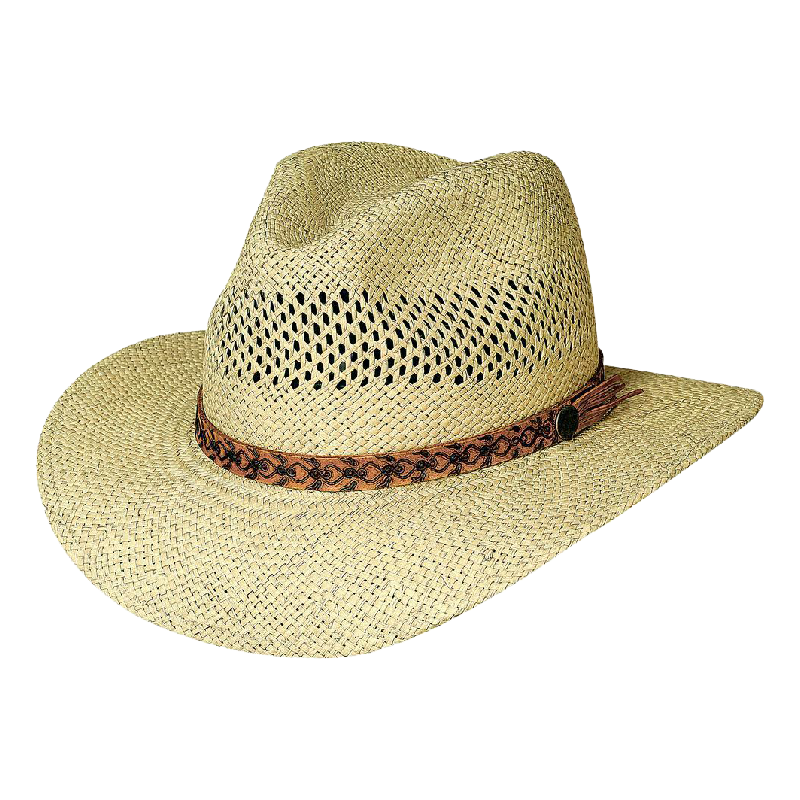 Bullhide Tropical Breeze Panama Straw Aussie Hat | The Boot Jack