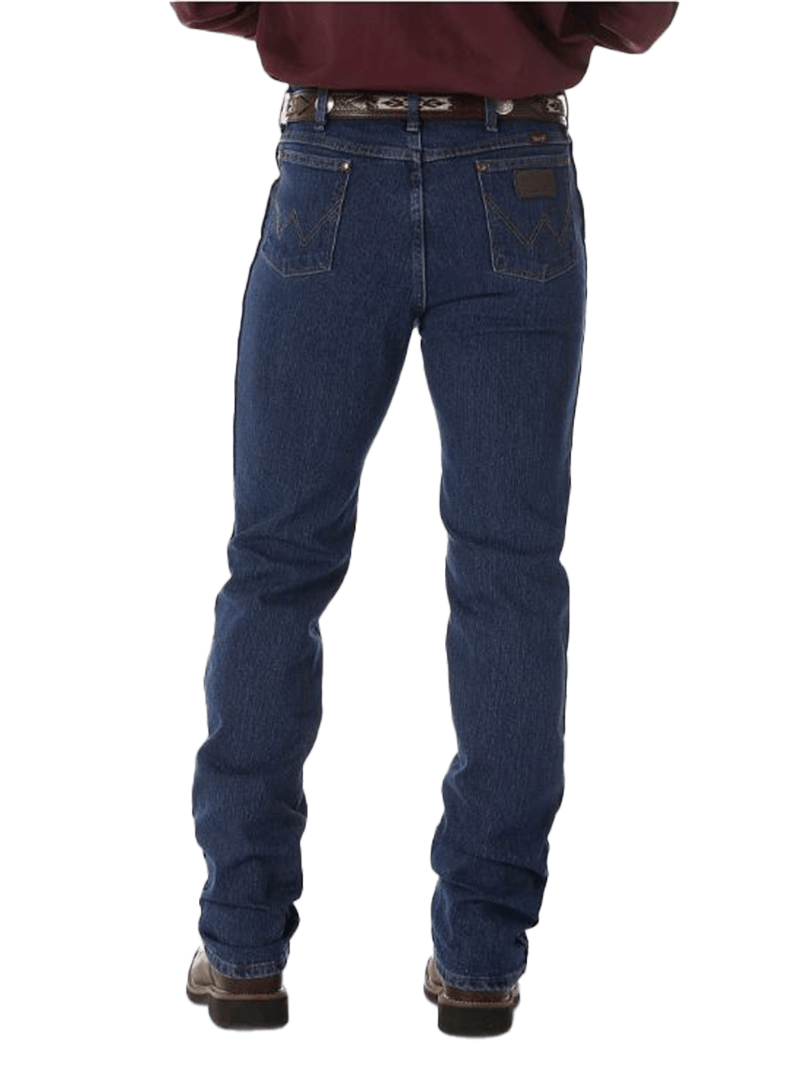 Shop Wrangler Men's Comfort Cowboy Cut Slim Blue Jeans