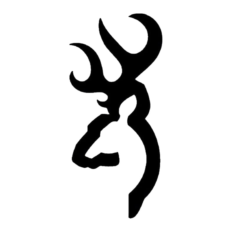 Browning Buckmark Black Decal