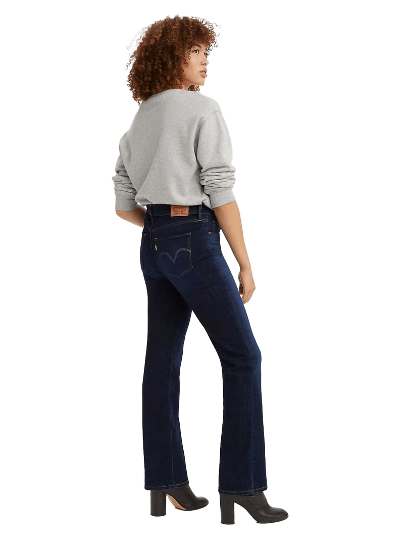 Levi's Women's Classic Bootcut Stretch Mid Rise Easy Fit Boot Cut Jeans