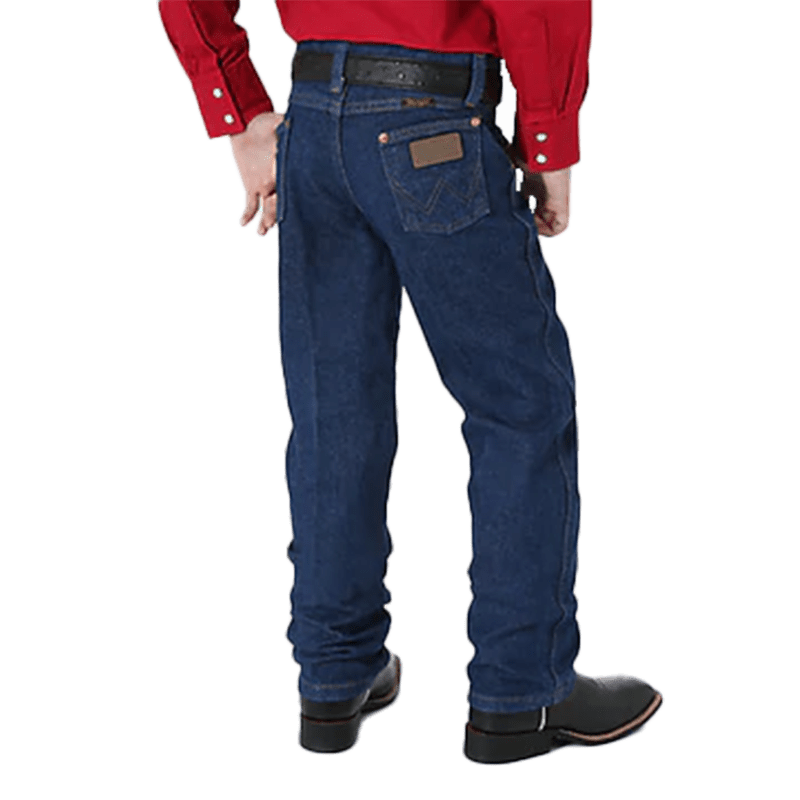 Wrangler Boys Original Fit Prewashed Indigo Jeans