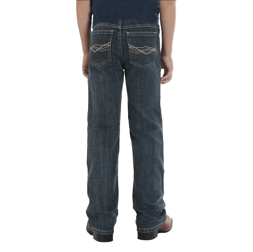 Wrangler Boys Vintage Bootcut Slim Fit Jeans