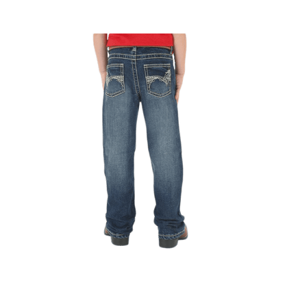 Wrangler Toddlers Midland Medium Wash Slim Fit Stretch Vintage Boot Cut Jean