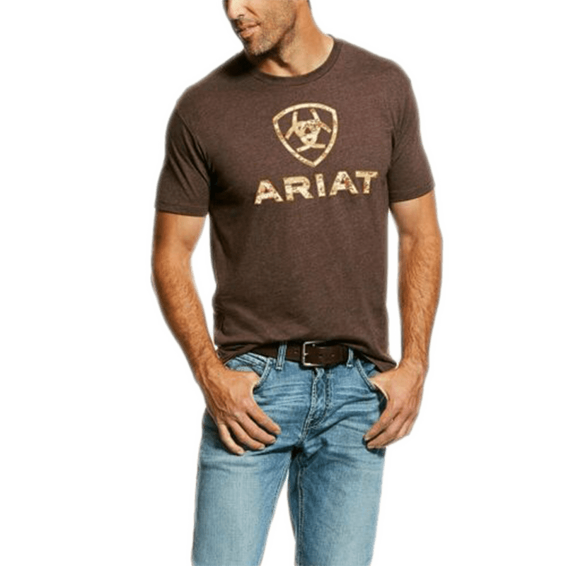 Ariat Men's Brown Liberty USA T-Shirt