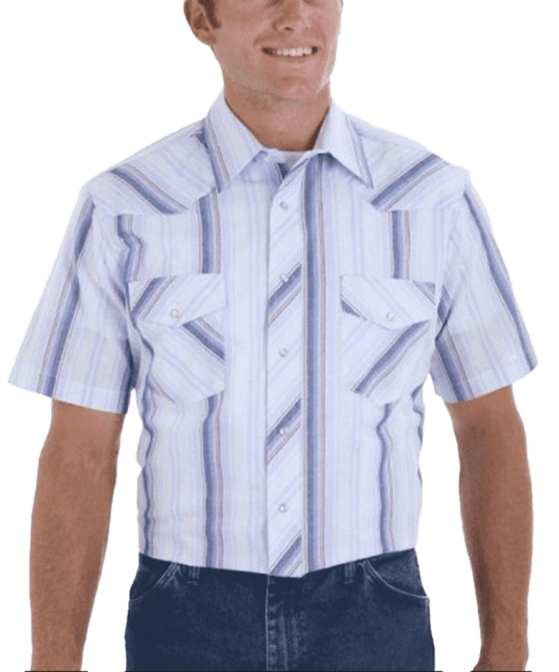 Wrangler Men's Western Short Sleeve Assortment Shirt