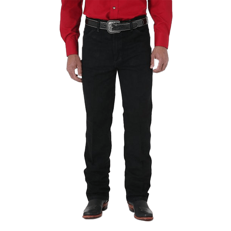 Wrangler Men's Slim Fit Cowboy Cut Shadow Black Jeans