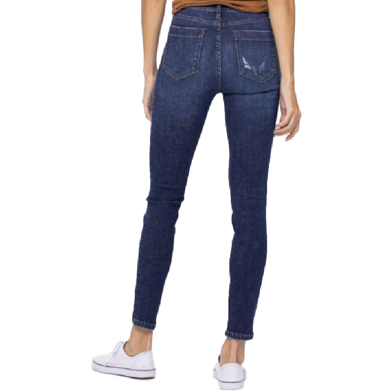 Judy Blue Women's High Rise Distressed Bootcut Jeans