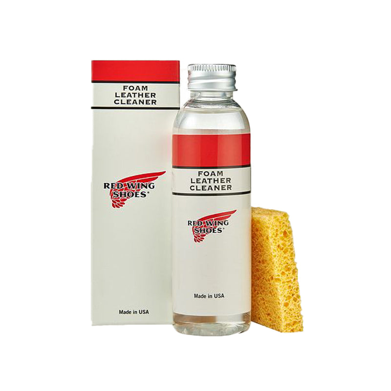 Red Wing Shoe Foam Leather Cleaner