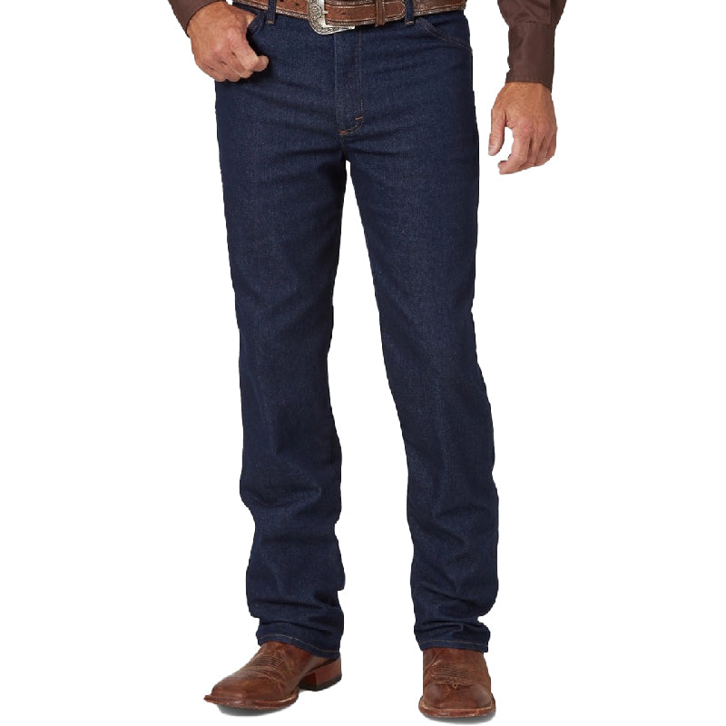 Wrangler Men's Cowboy Cut Active Flex Indigo Jeans
