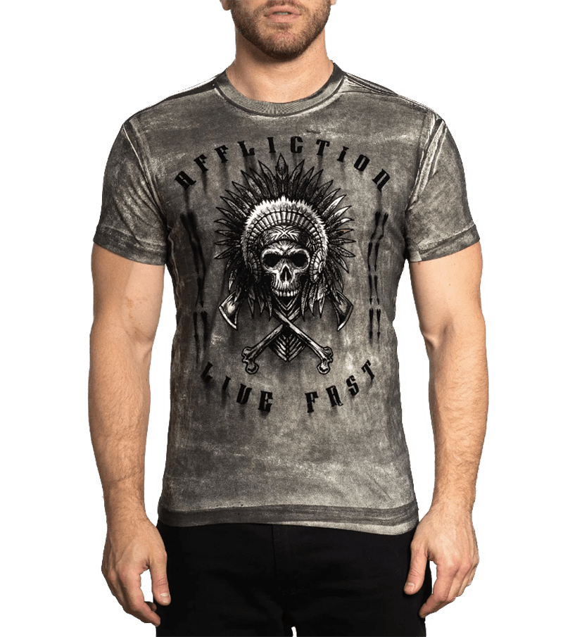 Affliction  American Customs Native Motors T-Shirt