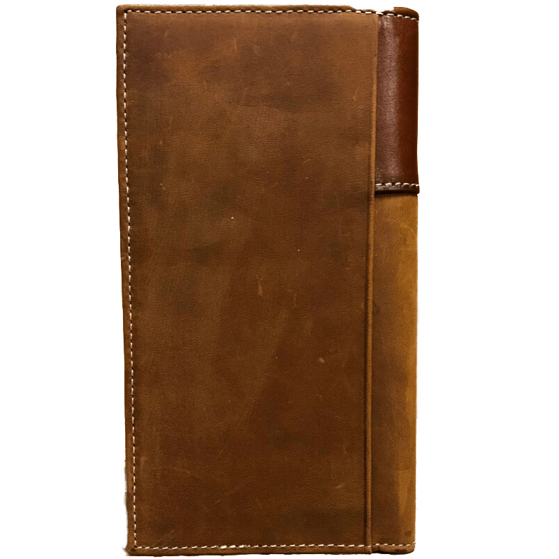 Ariat Men's Diamond Concho Rodeo Brown One Size Wallet