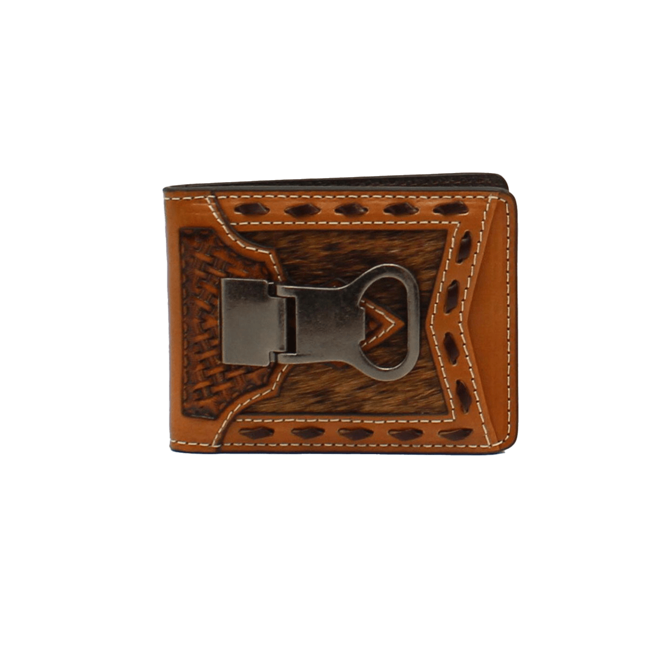 The Boot Jack | Ariat Men's Bifold Money Clip Wallet - Western Style ...