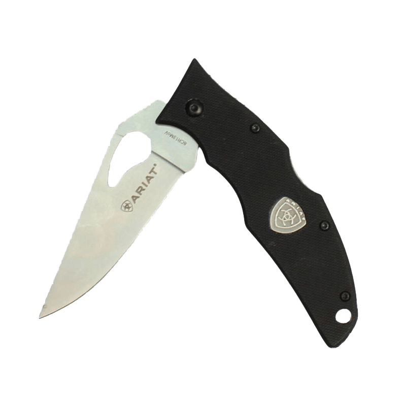 M&amp;F Ariat  Folding Plain Blade Knife