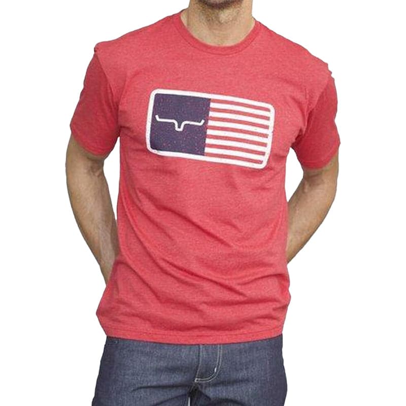 Kimes Ranch Men's American Trucker Red T-Shirt