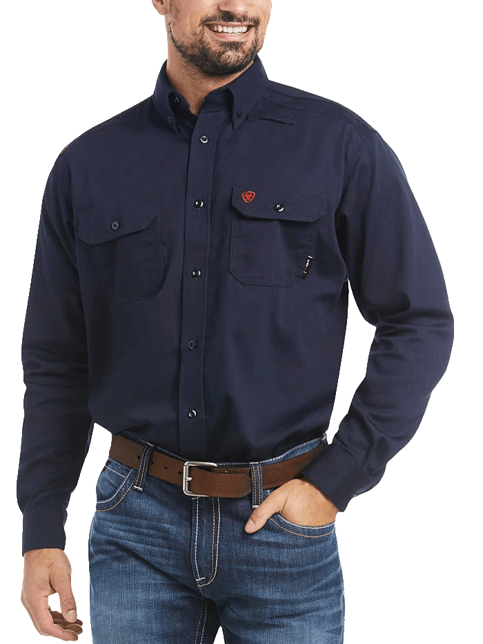 Ariat Flame-Resistant Long Sleeve Work Shirt