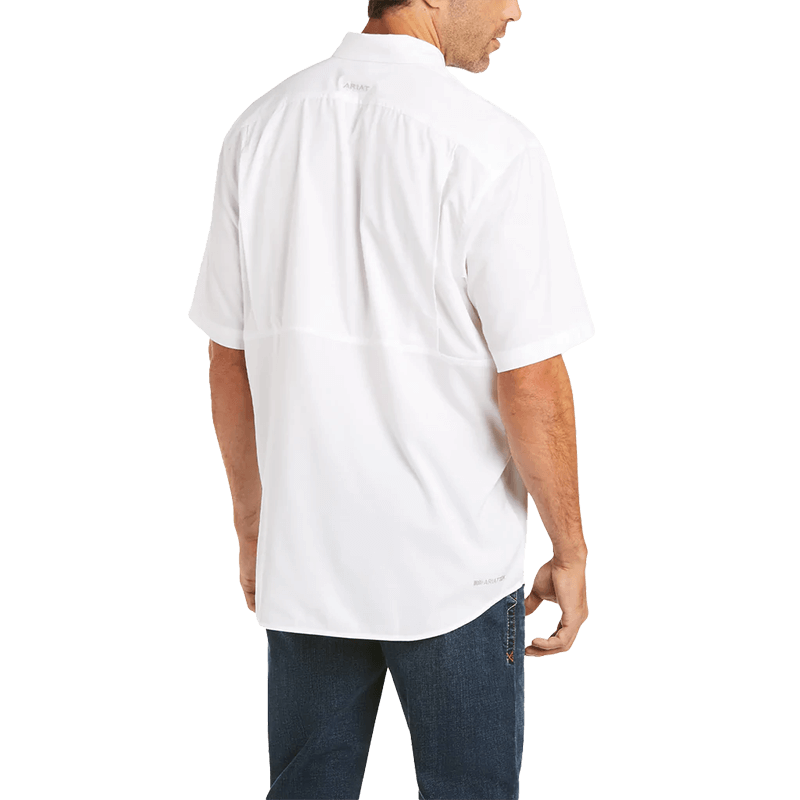 Ariat Men's White VentTek Classic Fit Shirt