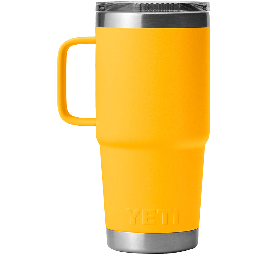 Yeti Rambler 20 oz Alpine Yellow Travel Mug