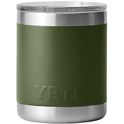 Yeti Rambler 10 oz Highlands Olive Lowball with Magslider Lid