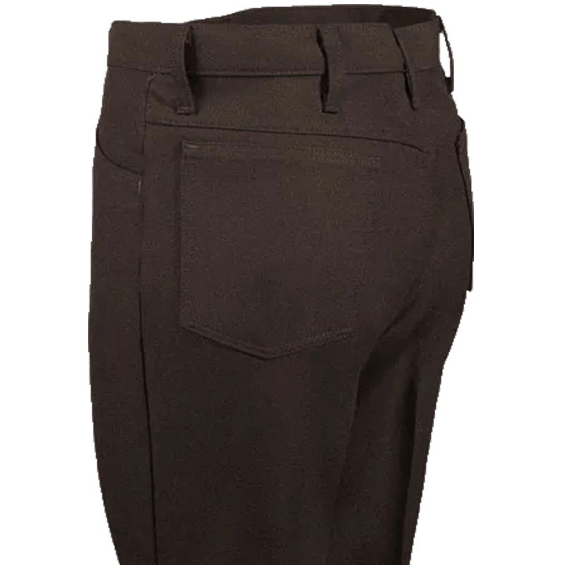 Wrangler Men´s Heather Brown Stretch Twill Dress Jeans