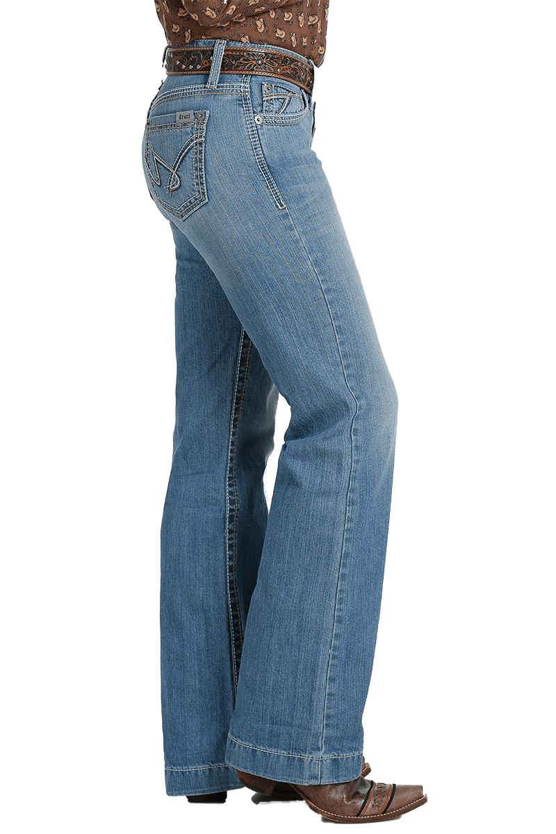 Cruel Girl Women's Mid Rise Jayley Trouser Jeans
