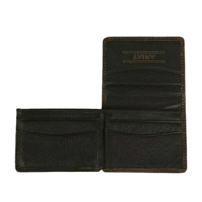 Ariat Bifold Offset Logo Brown