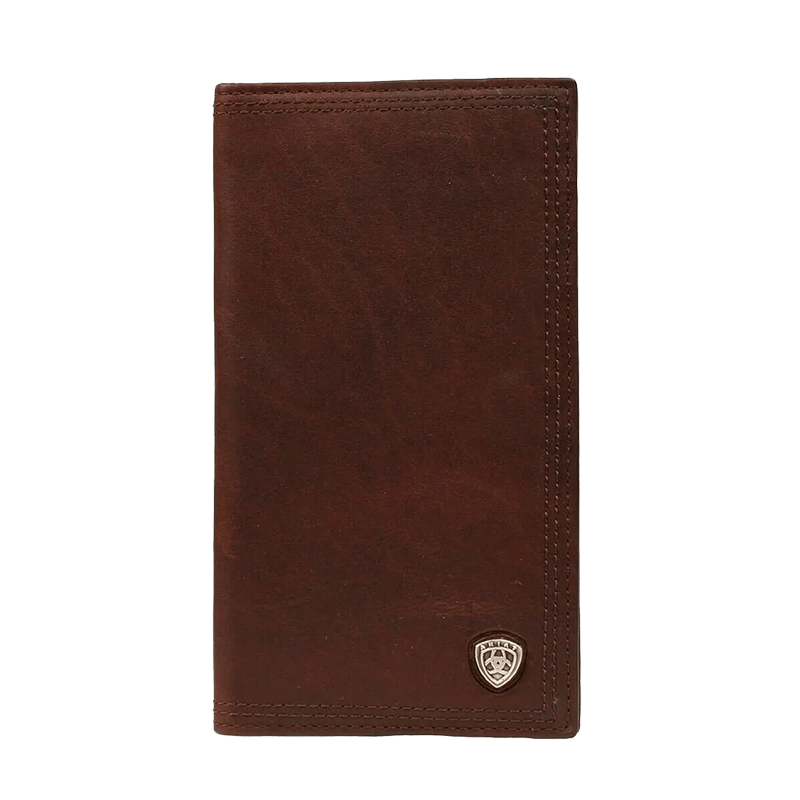 Ariat Performance Work Dark Copper Leather Checkbook