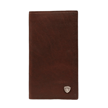 Ariat Performance Work Dark Copper Leather Checkbook