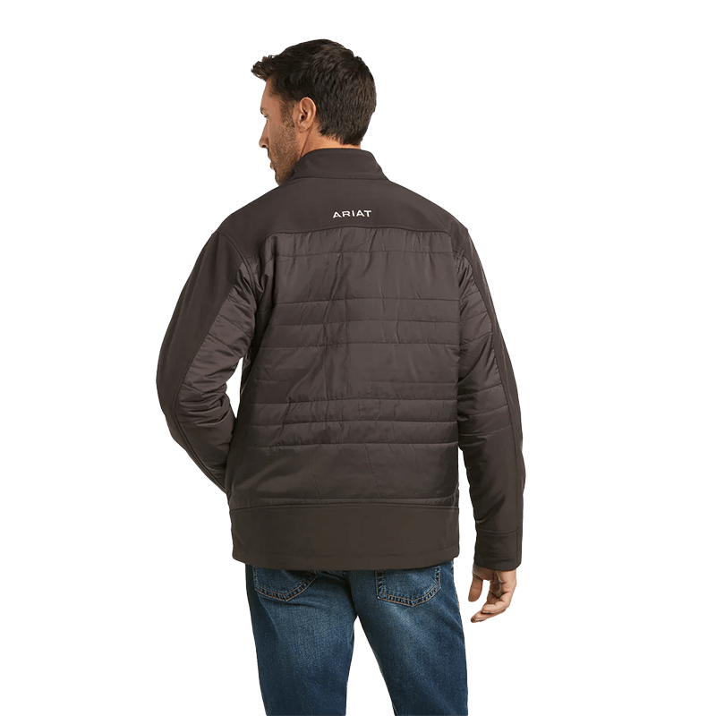 Ariat Men's Elevation Espresso Insulated Softshell Brown Jacket