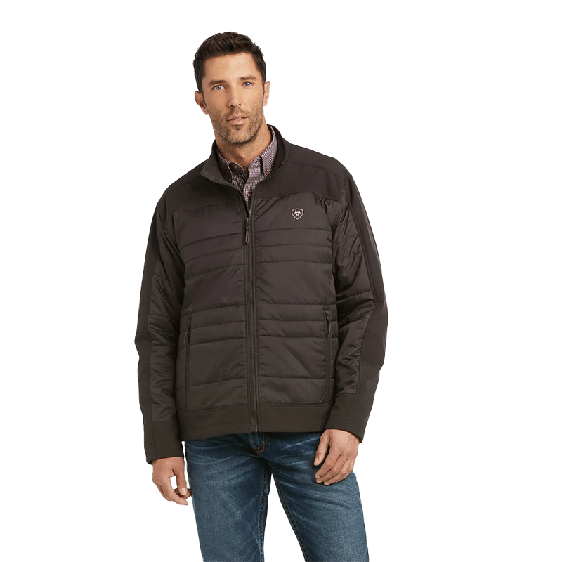 Ariat Men's Elevation Espresso Insulated Softshell Brown Jacket