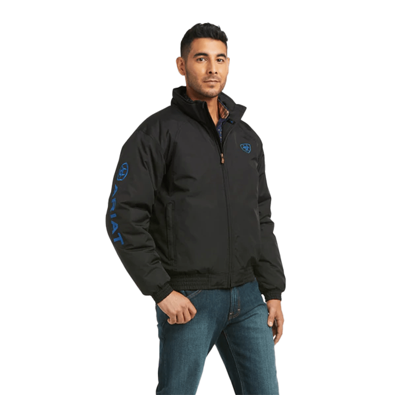 Ariat Men's Team Logo Concealed Carry Black Insulated Jacket