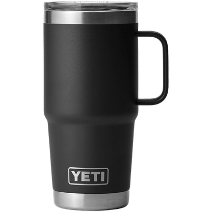 Yeti Rambler Black 20 oz Travel Mug