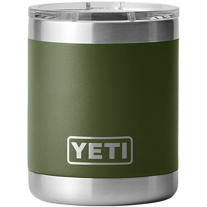 Yeti Rambler 10 oz Highlands Olive Lowball with Magslider Lid