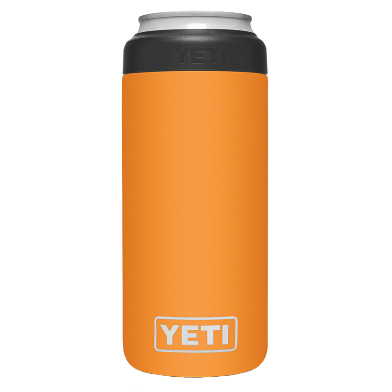 Yeti Rambler King Crab Orange Stainless Steel Beverage Insulator