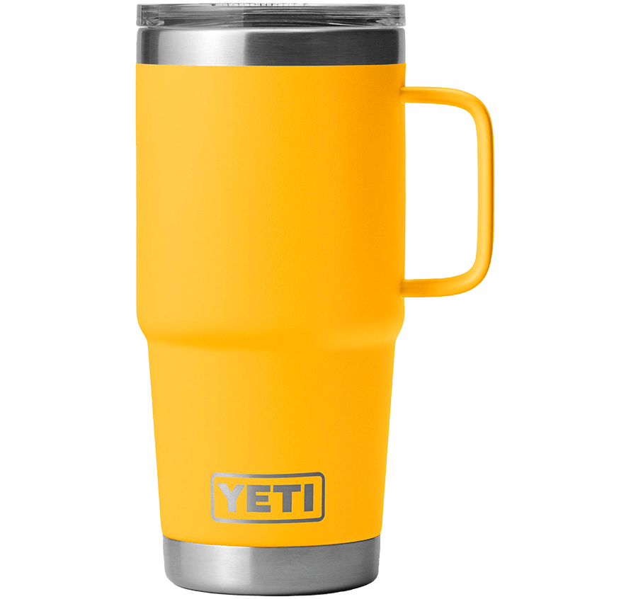 Yeti Rambler 20 oz Alpine Yellow Travel Mug