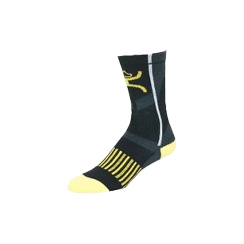 Hooey Men's Youth Yellow Black Mid calf Performance Socks