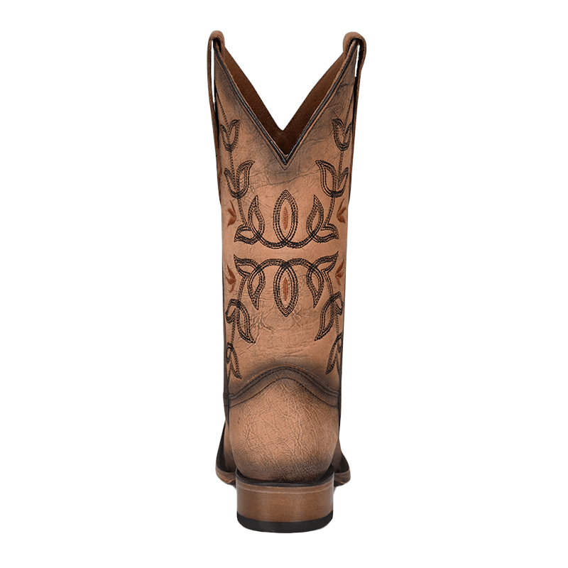 Corral Boots Women's Brown Flowered Embroidery Boot
