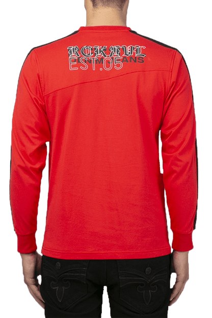 Rock Revival Red Long Sleeve T-Shirt