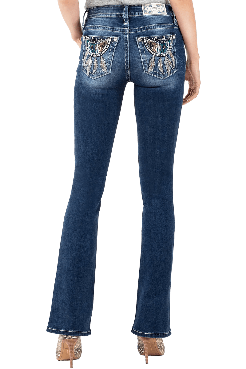 Miss Me Women's Dreamland Bootcut Jeans
