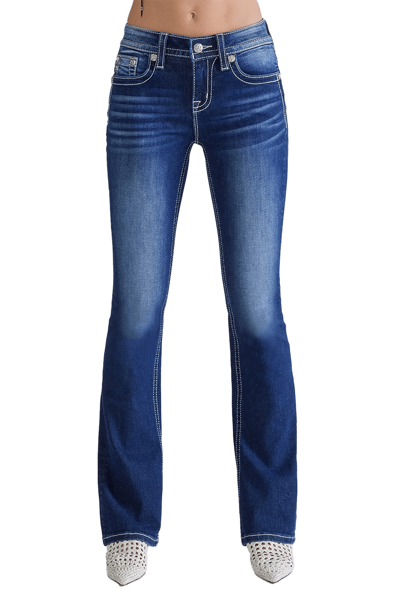 Miss Me Crown Jewel Bootcut Jeans