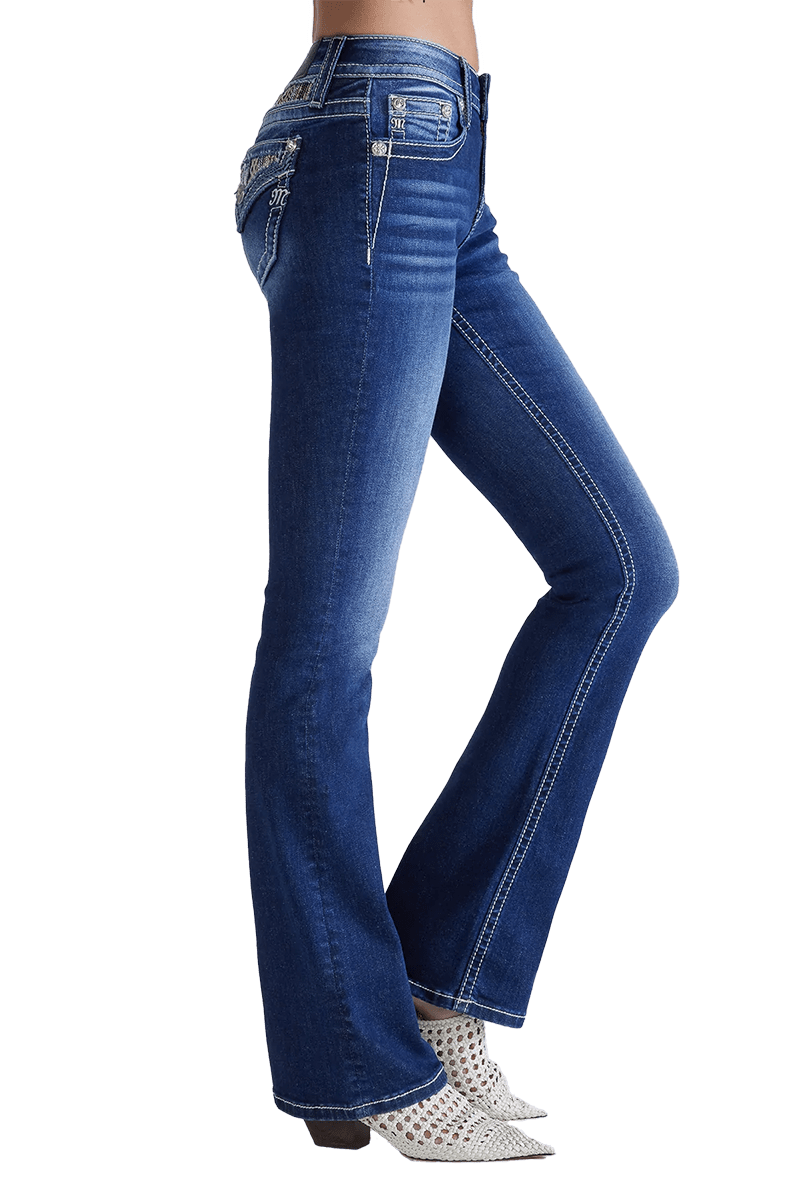 Miss Me Crown Jewel Bootcut Jeans